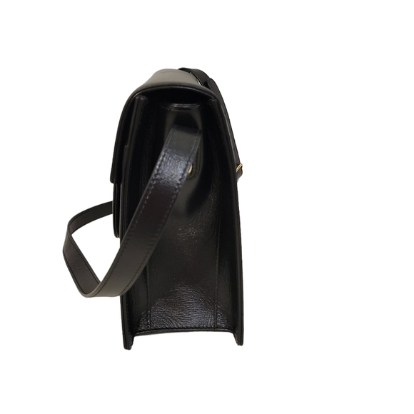 Gucci Black Leather GG Ring Azalea Shoulder Flap Bag Complete Set EUC - Picture 8 of 16